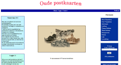 Desktop Screenshot of oudepostkaarten.be